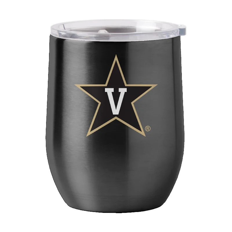 Team Mug For Hot Chocolate-Vanderbilt 16oz Gameday Stainless Curved Beverage