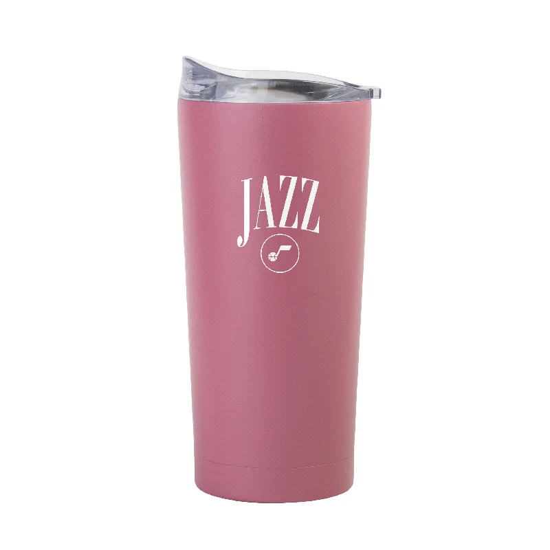 Team Mug High Capacity-Utah Jazz 20oz Cinch Berry Powder Coat Tumbler