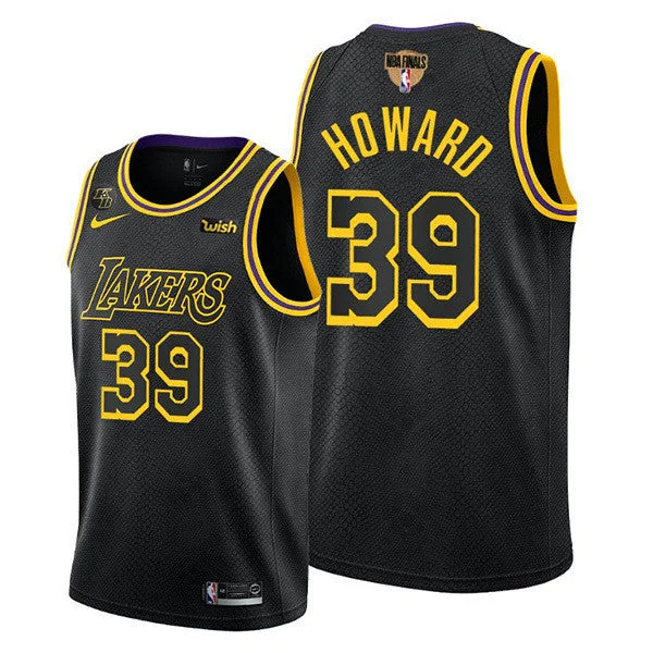 Basketball Jersey Camouflage-Men's Los Angeles Lakers #39 Dwight Howard 2020 Western Conference Champions Black Mamba Inspired Stitched Basketball Jersey