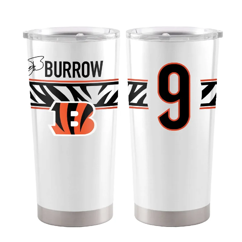 Team Mug Affordable Price-Joe Burrow 20oz Stainless Tumbler