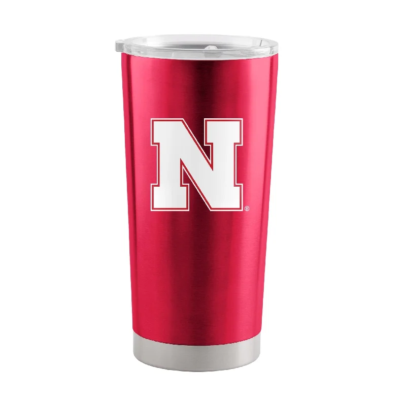 Team Mug For Clubs-Nebraska 20oz Gameday Stainless Steel Tumbler