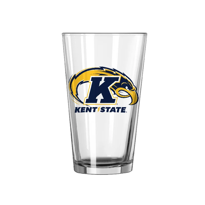 Team Mug For Engineers-Kent State 16oz Swagger Pint Glass