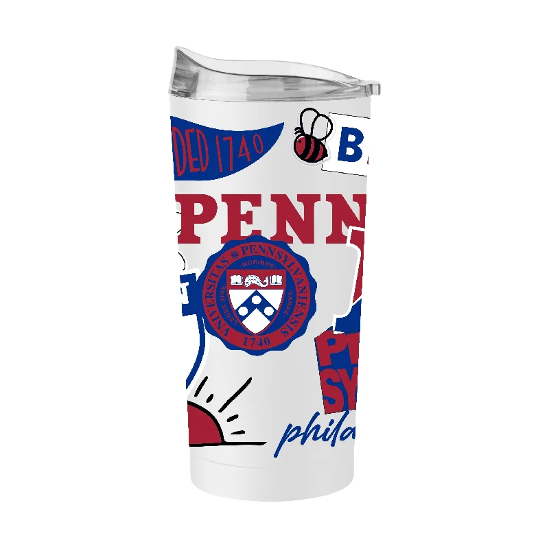 Team Mug With Slogan-Pennsylvania 20oz Native Powder Coat Tumbler