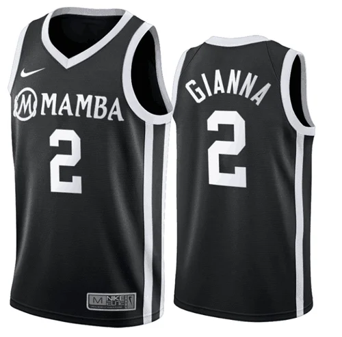 Basketball Jersey Special Edition-Men's Los Angeles Lakers #2 Gianna BryantâMambaâ Black Stitched Basketball Jersey