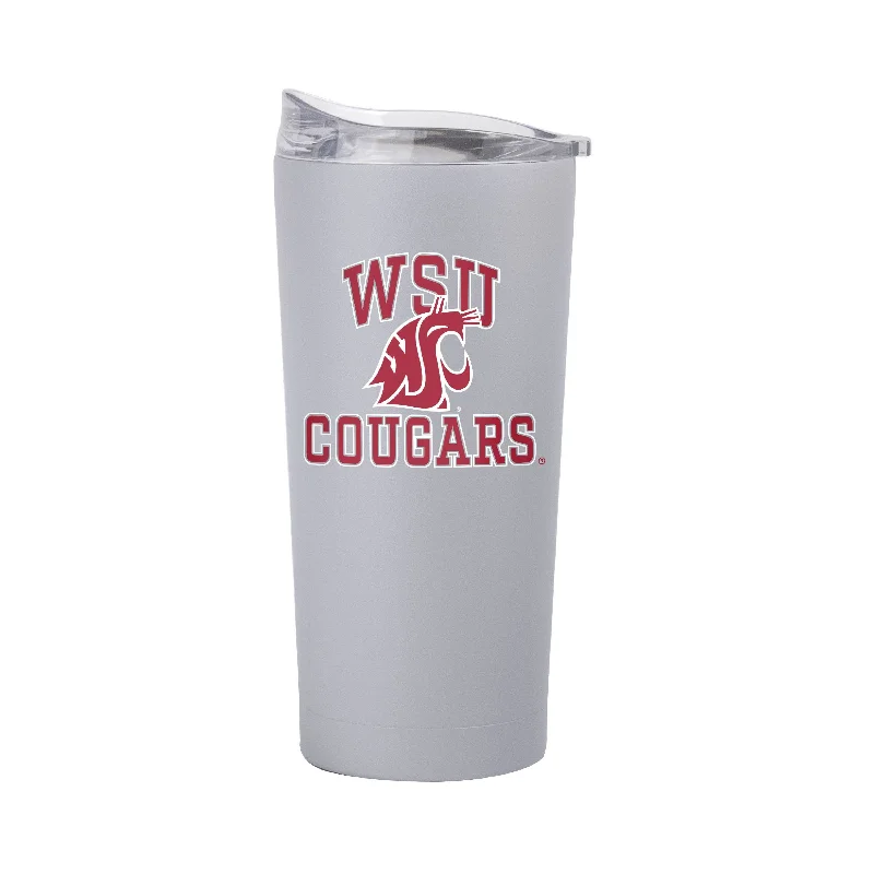 Team Mug For Hot Chocolate-Washington State 20oz Athletic Powder Coat Tumbler