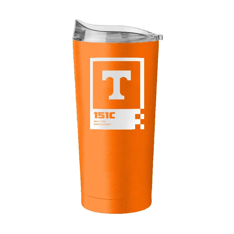 Team Mug For Ultimate Experience-Tennessee Pantone 20oz Powder Coat Tumbler