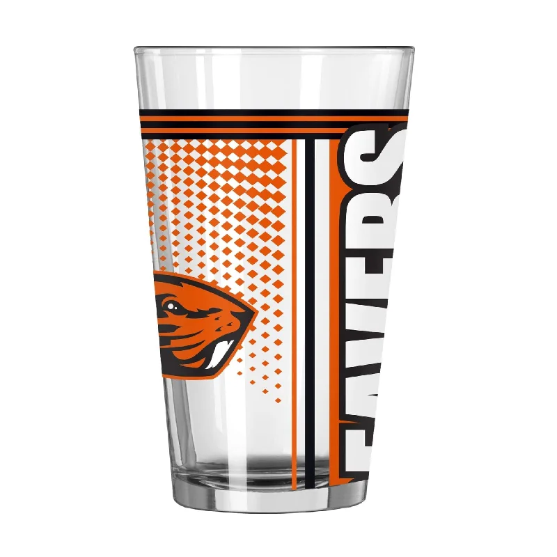 Team Mug For Graduation-Oregon State 16oz Hero Pint Glass