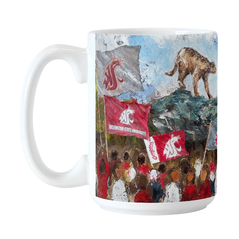 Team Mug For Work-Washington State 15oz Collector Sublimated Mug