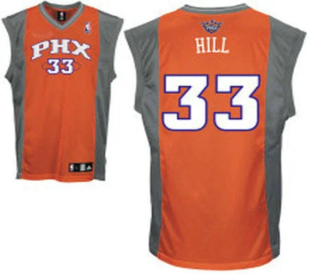 Basketball Jersey Made For Winners-Suns 33 Grant Hill Orange Basketball Jerseys