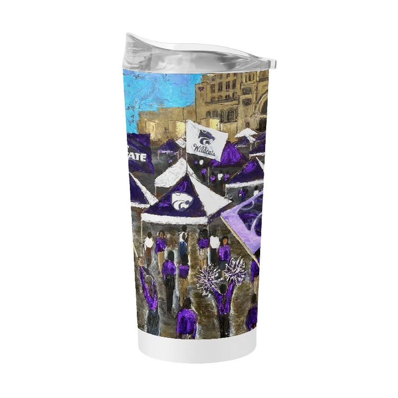 Team Mug For Relaxation-Kansas State 20oz Collector Powder Coat Tumbler