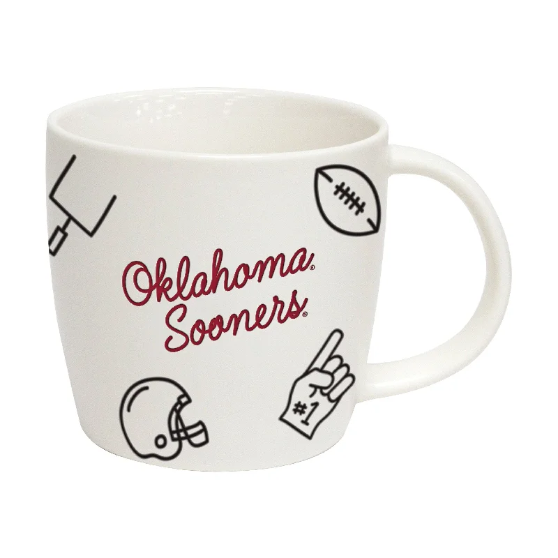 Team Mug For Valentine’s Day-Oklahoma 18oz Playmaker Mug