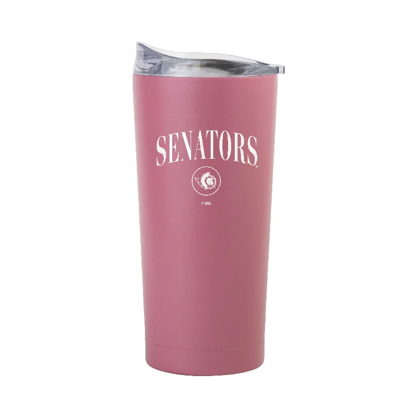 Team Mug For Retirement-Ottawa Senators 20oz Cinch Berry Powder Coat Tumbler