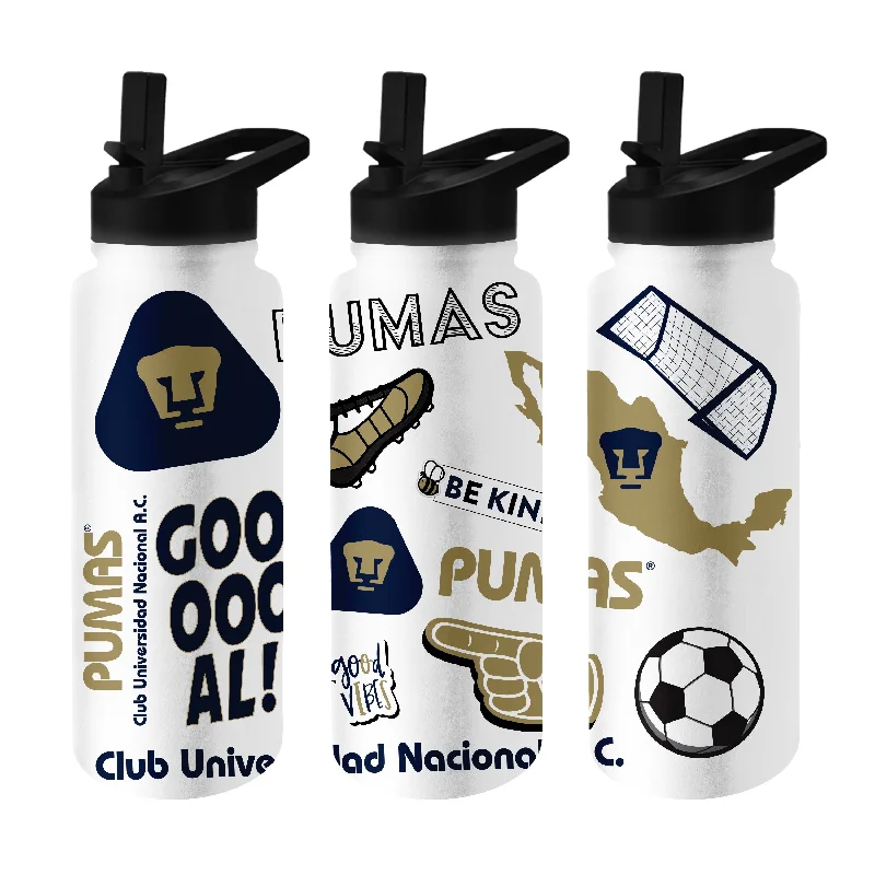 Team Mug New Arrival-Pumas FC 34oz Native Quencher Bottle