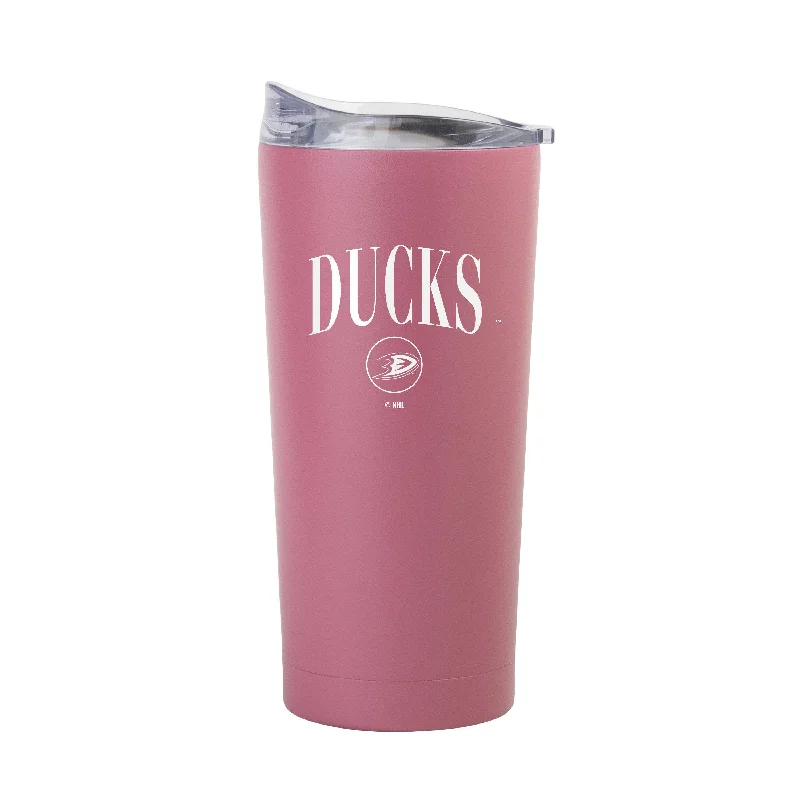 Team Mug For Corporate Branding-Anaheim Ducks 20oz Cinch Berry Powder Coat Tumbler