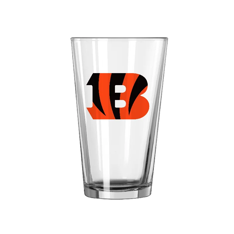 Team Mug For Tech Enthusiasts-Cincinnati Bengals 16oz Swagger Pint Glass