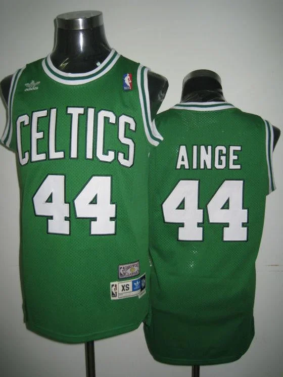 Basketball Jersey Gym Wear-Celtics 44 Danny Ainge Green Hardwood Classics Basketball Jersey