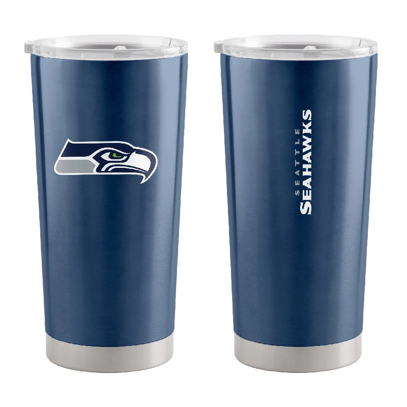 Team Mug Best For Advertisement-Seattle Seahawks 20oz Gameday Stainless Steel Tumbler