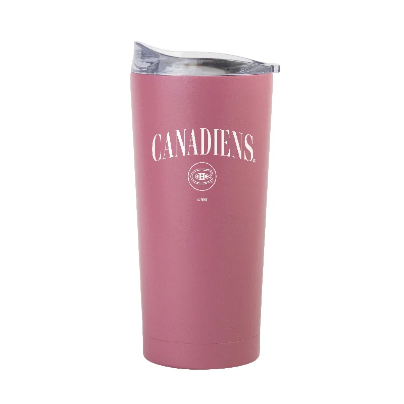 Team Mug For Tea Drinkers-Montreal Canadiens 20oz Cinch Berry Powder Coat Tumbler