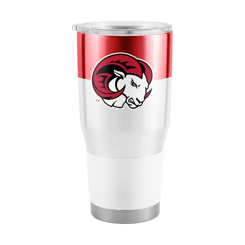 Team Mug Shatterproof-Winston Salem St 30oz Colorblock Stainless Steel Tumbler