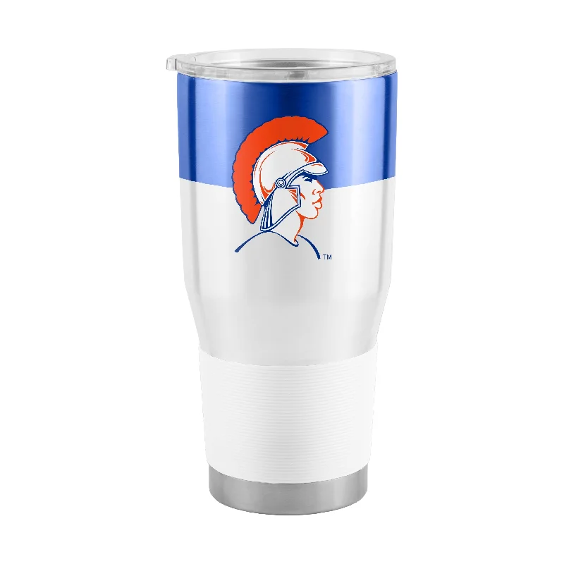 Team Mug Lightweight And Sturdy-Virginia State 30oz Colorblock Stainless Steel Tumbler