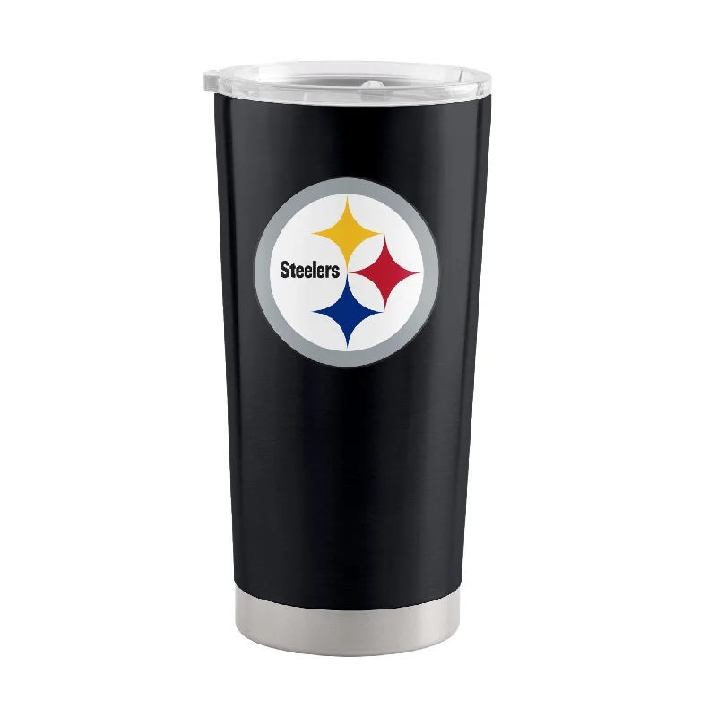 Team Mug For Team Building-Pittsburgh Steelers 20oz Gameday Stainless Steel Tumbler