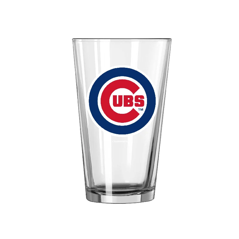 Team Mug For Programmers-Chicago Cubs 16oz Swagger Pint Glass