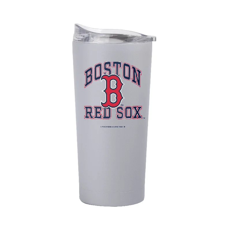 Team Mug For Conferences-Boston Red Sox 20oz Athletic Powder Coat Tumbler