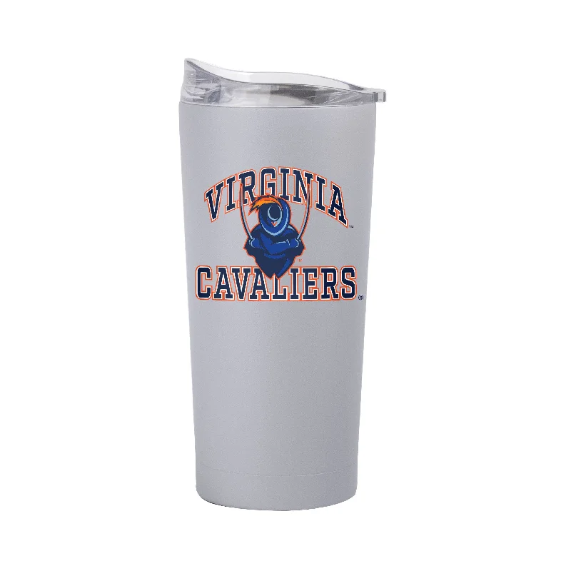 Team Mug With Embossed Design-Virginia 20oz Athletic Powder Coat Tumbler