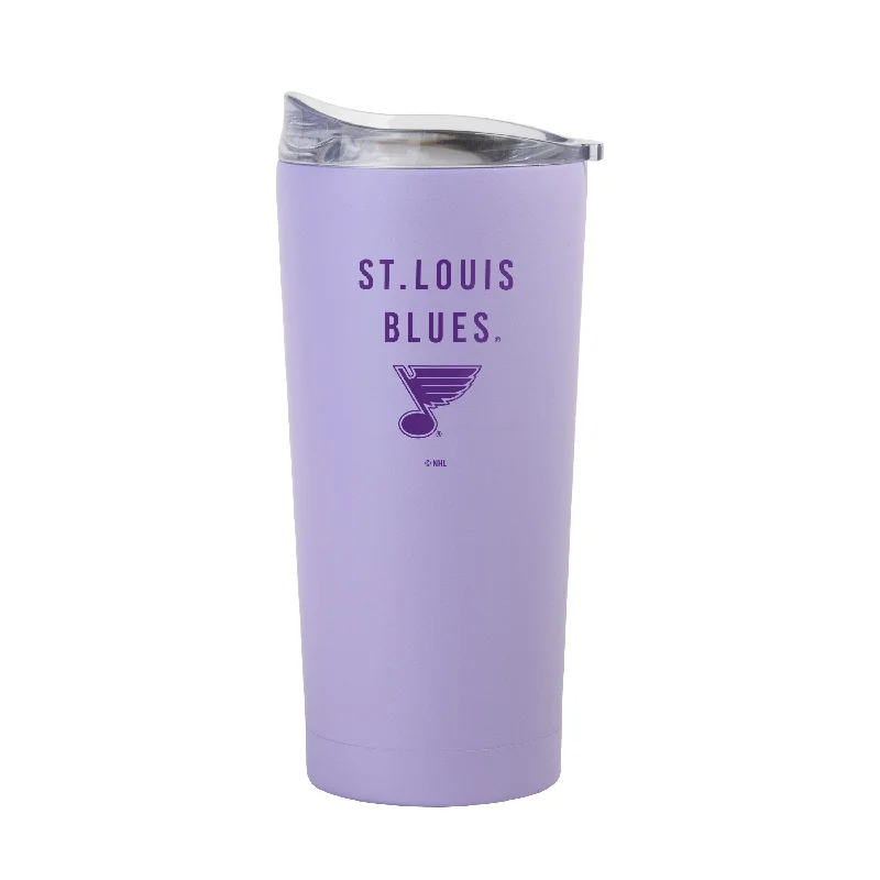 Team Mug Affordable Price-St. Louis Blues 20oz Tonal Lavender Powder Coat Tumbler