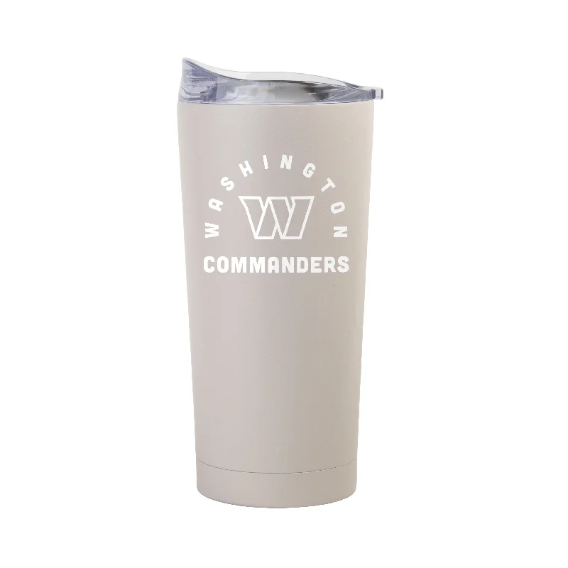 Team Mug For New Year-Washington Commanders 20oz Archway Sand Powder Coat Tumbler